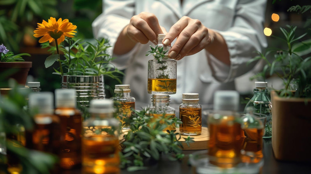 HerbioMed's Natural Ingredients via Our Patented Infusion Process